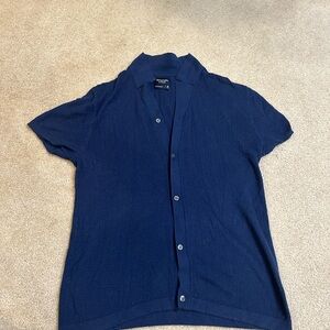 Abercrombie & Fitch Dark Blue Knit Sweater